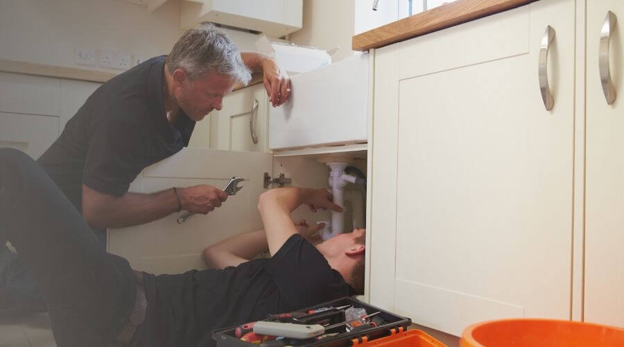Professional burst pipe repair services in Andreas, PA